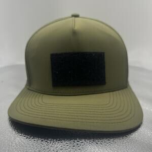 Blackhawk Tactical Hat Olive Velcro Patch Cap Military Streetwear Adjustable